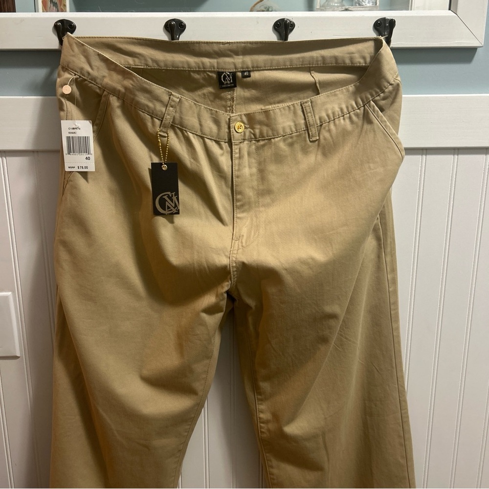 Cavi Men’s khakis size 40/33 100% cotton new with tags